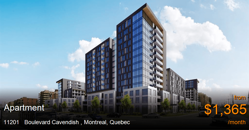11201 boulevard cavendish, montreal Apartment for Rent