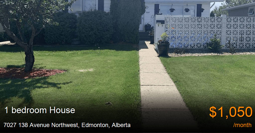 7027 138 avenue northwest, edmonton House for Rent