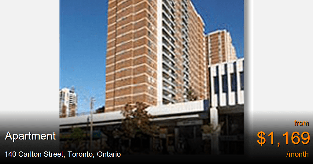 140 Carlton Street, Toronto Apartment for Rent B14505
