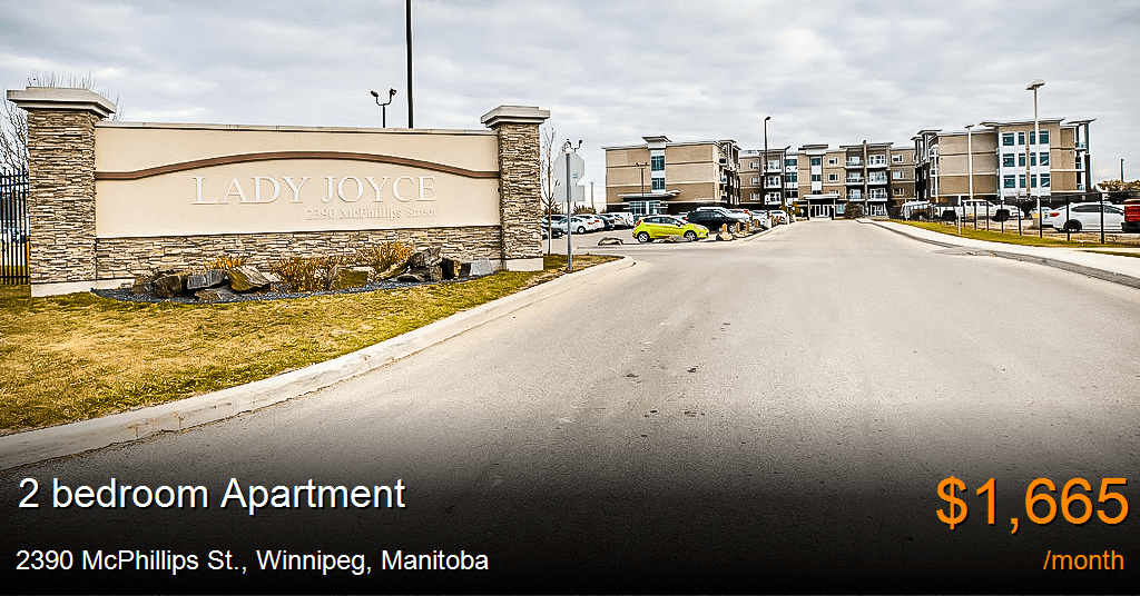 2390 mcphillips st., winnipeg Apartment for Rent