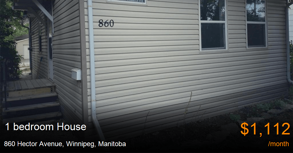 860 hector avenue, winnipeg House for Rent