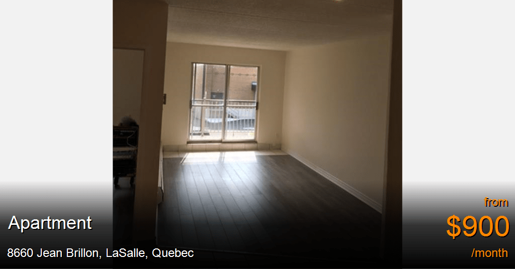 8660 jean brillon, lasalle Apartment for Rent