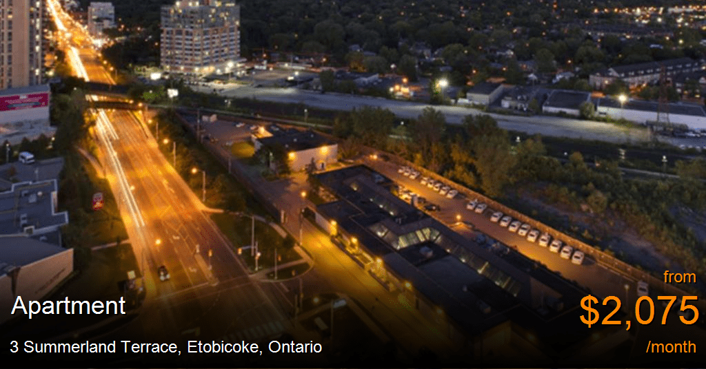 3 summerland terrace, etobicoke Apartment for Rent