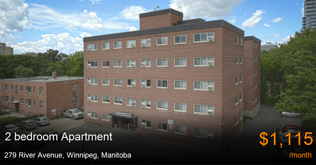 279 river avenue, winnipeg Apartment for Rent