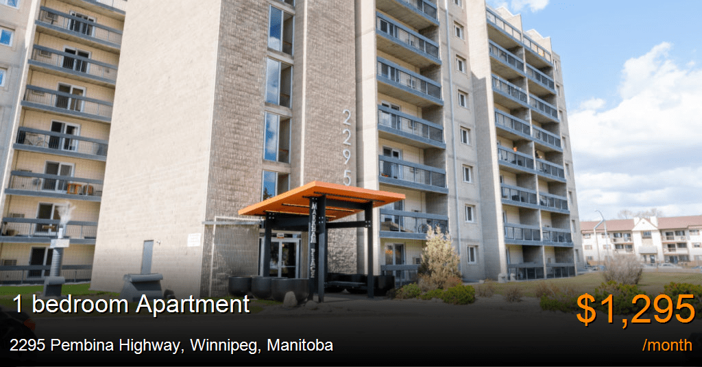 2295 pembina highway, winnipeg Apartment for Rent