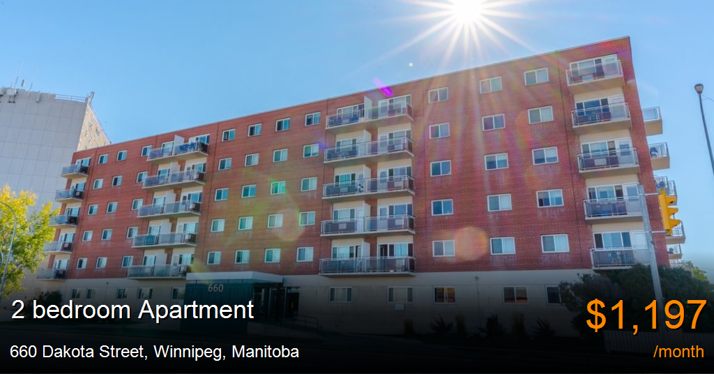660 dakota street, winnipeg Apartment for Rent