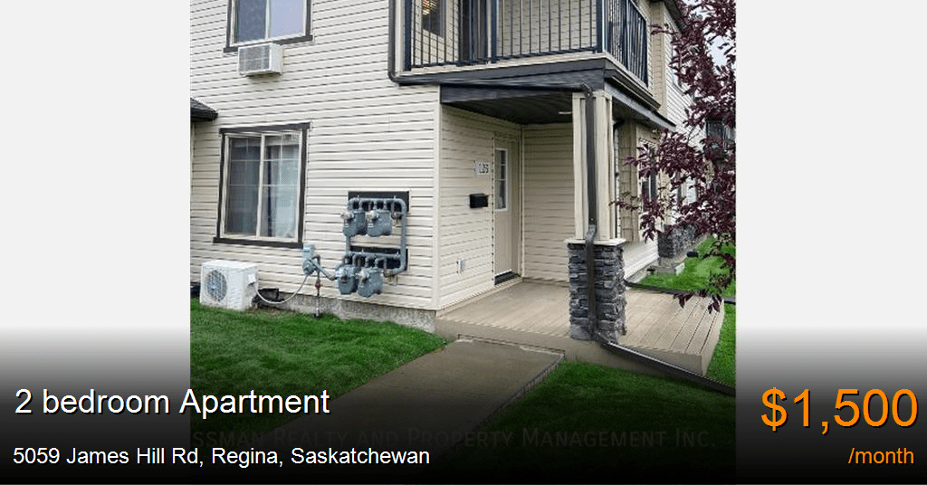 5059 james hill rd, regina Apartment for Rent