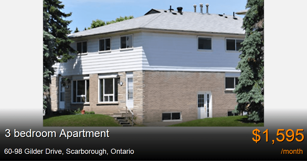 6098 gilder drive, scarborough Apartment for Rent