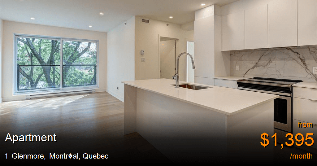 1 glenmore, montr al Apartment for Rent