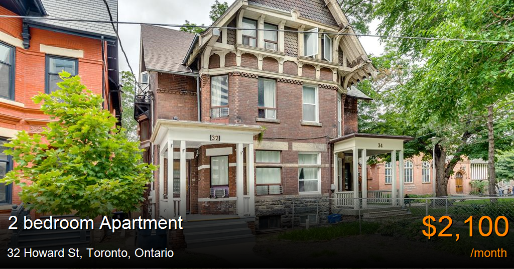 32 howard st, toronto Apartment for Rent