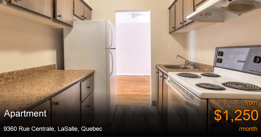 9360 rue centrale, lasalle Apartment for Rent