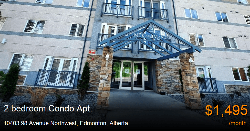 10403 98 avenue northwest, edmonton Apartment for Rent