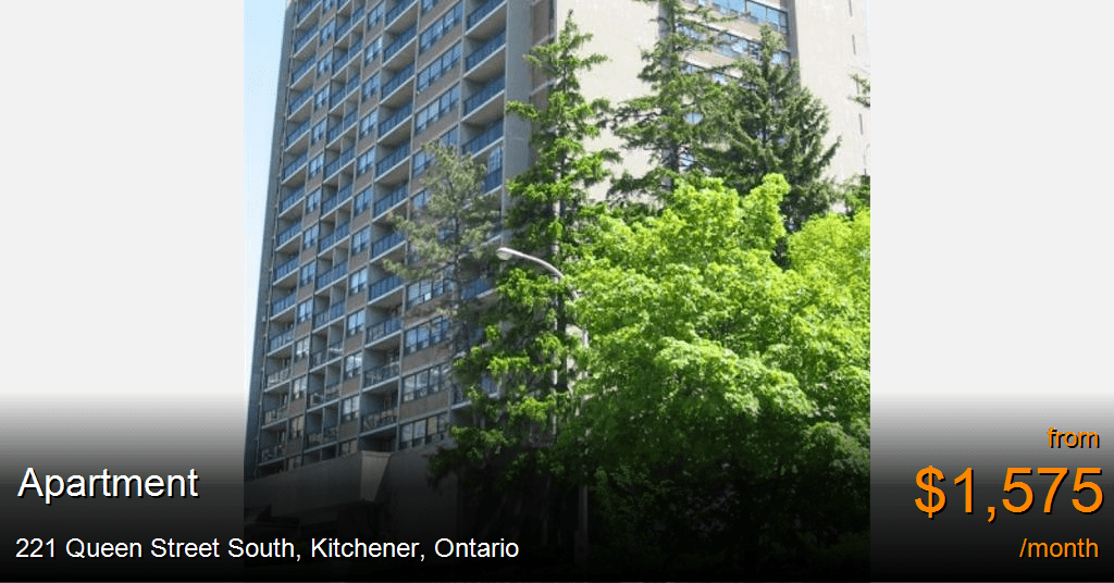 221 Queen Street South, Kitchener Apartment for Rent