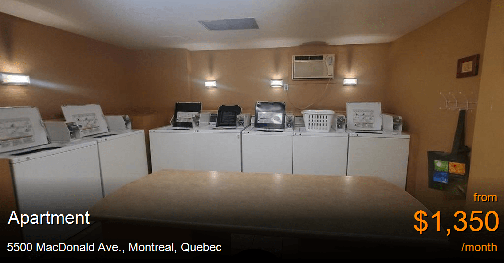 5500 macdonald ave., montreal Apartment for Rent