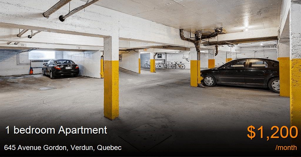 645 avenue gordon, verdun Apartment for Rent
