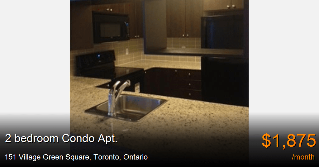 151 village green square, toronto Condo Apt. for Rent