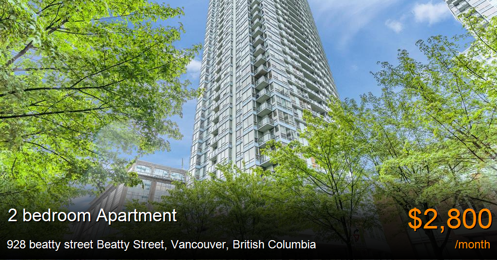 928 beatty street, vancouver Apartment for Rent