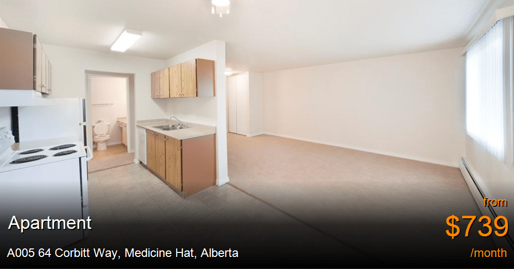a005 64 corbitt way, medicine hat Apartment for Rent