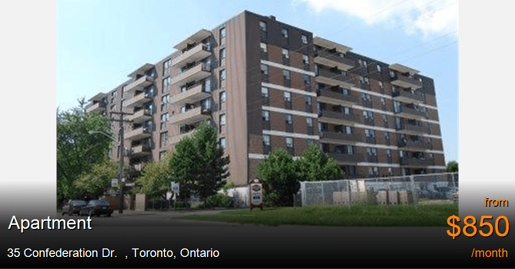 35 confederation dr., toronto Apartment for Rent