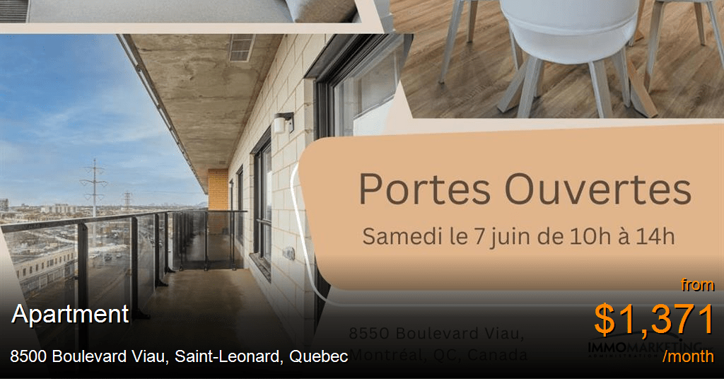 8500 viau, stleonard Apartment for Rent