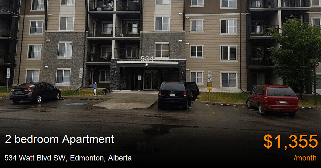 534 watt blvd sw, edmonton Apartment for Rent