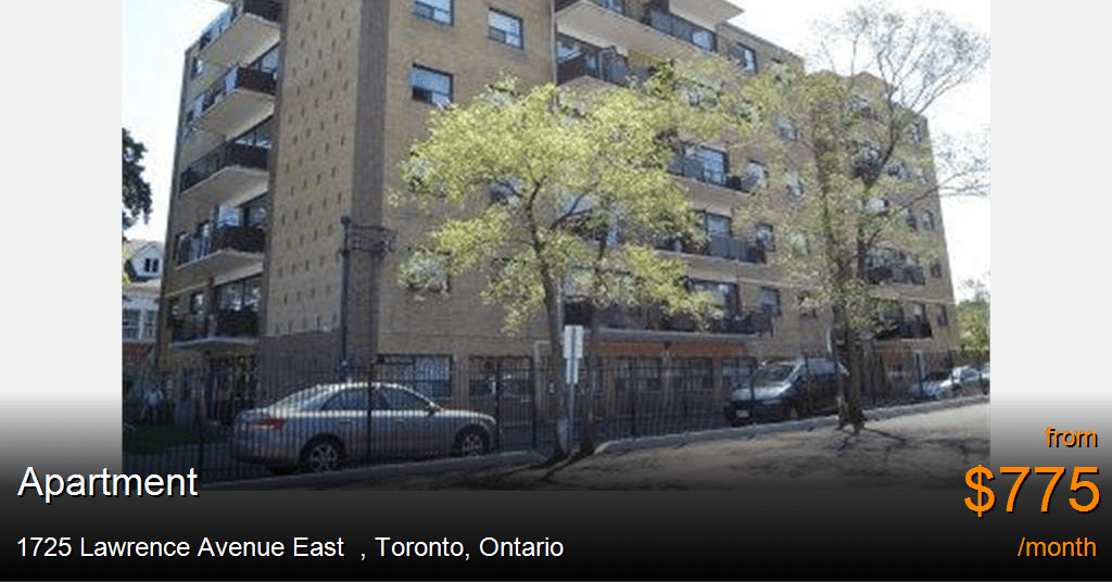 1725 lawrence avenue east, toronto Apartment for Rent