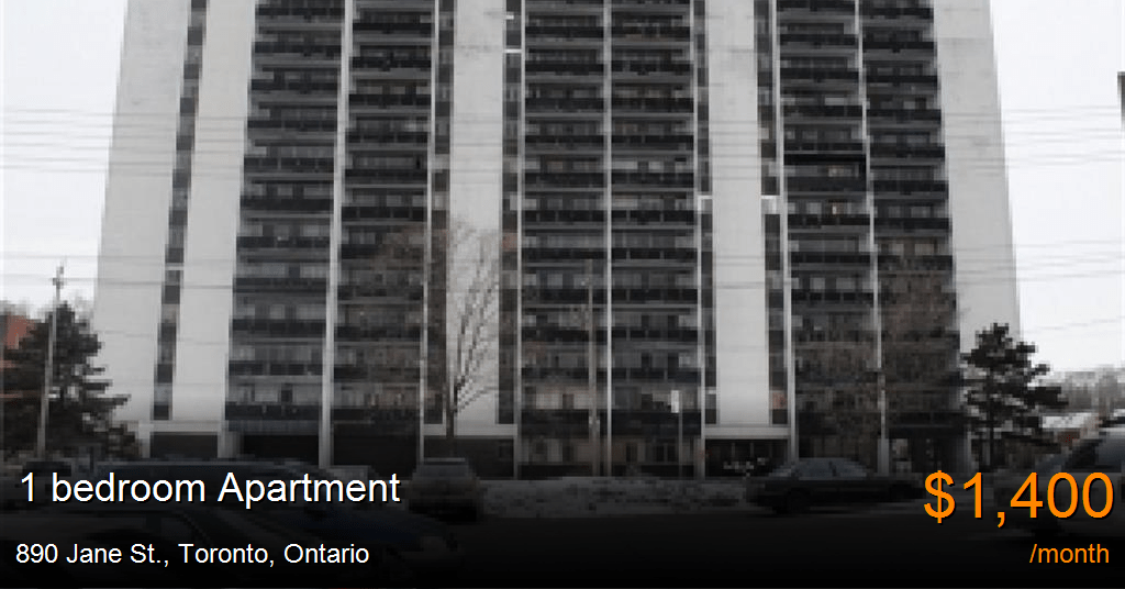 890 jane st., toronto Apartment for Rent
