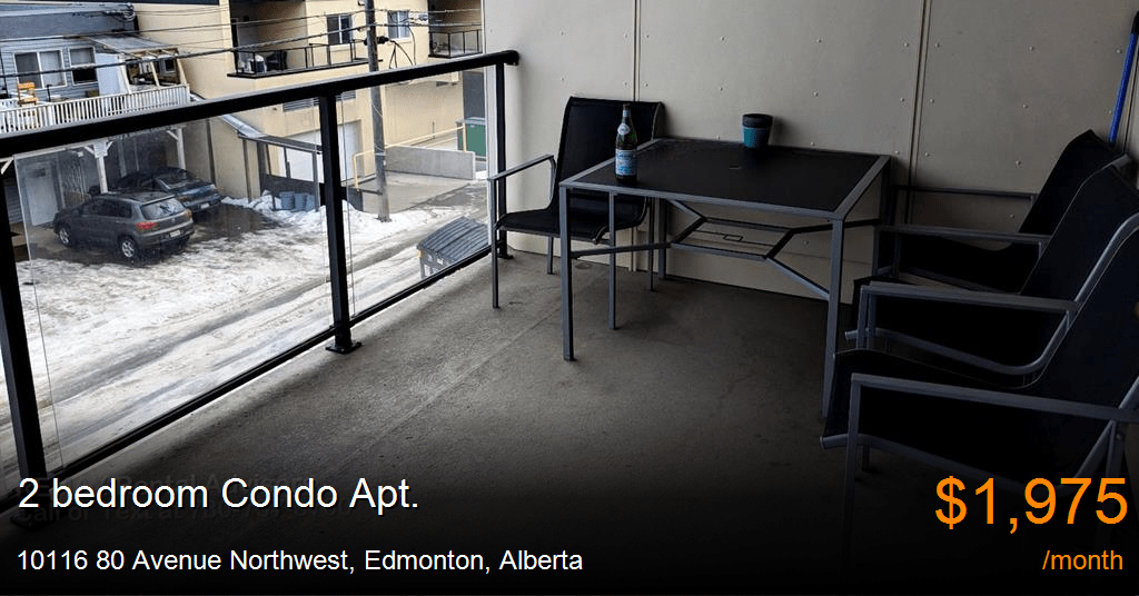 10116 80 avenue northwest, edmonton Apartment for Rent