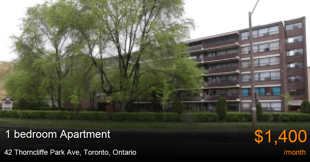 42 thorncliffe park ave, toronto Apartment for Rent