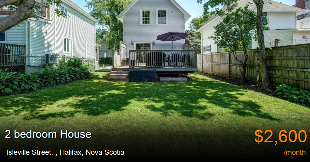 isleville street,, halifax Condo Apt. for Rent