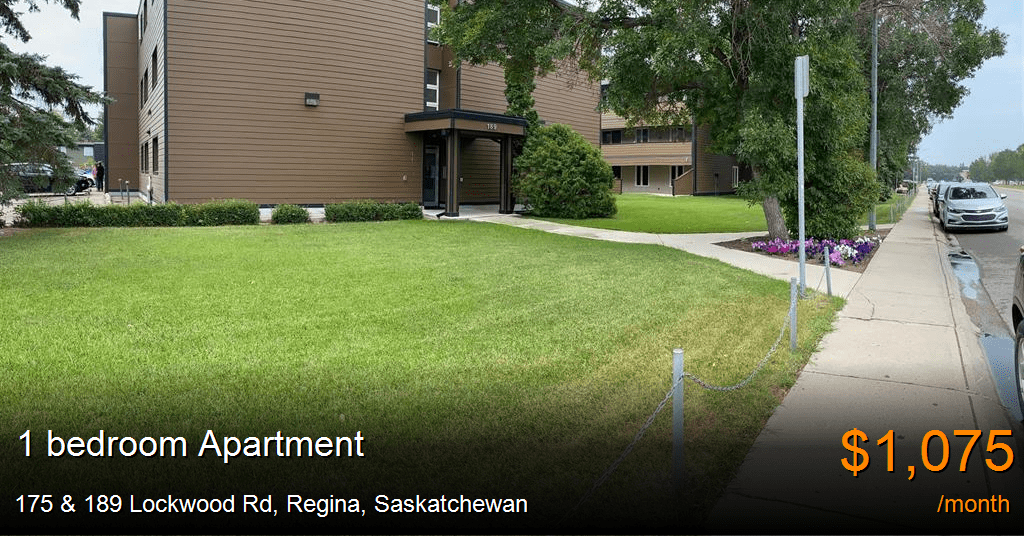 175 & 189 lockwood rd, regina Apartment for Rent