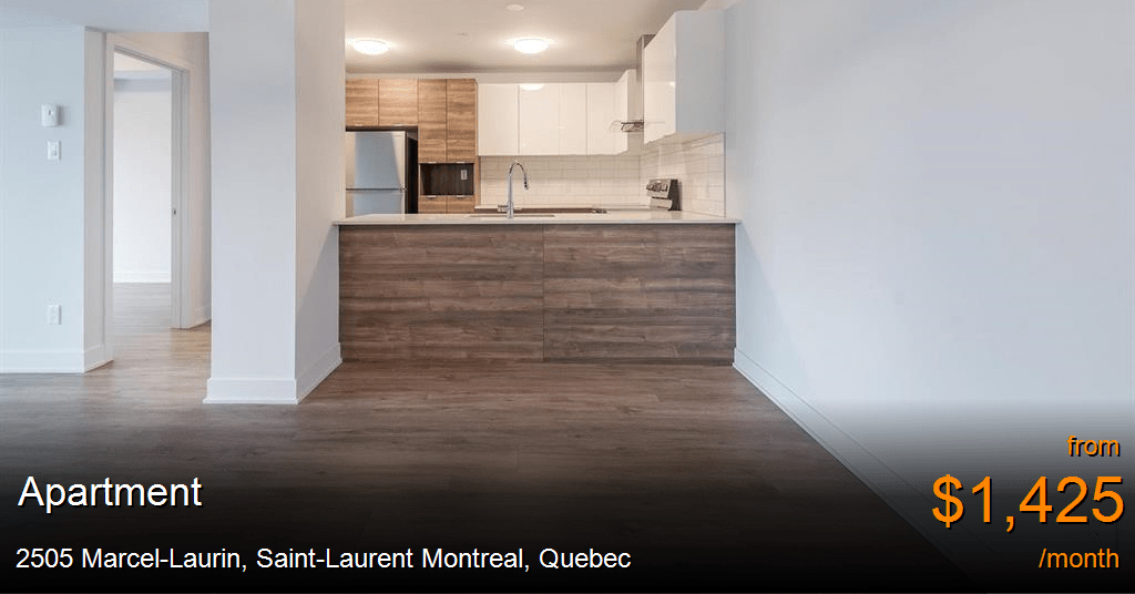 2505 marcellaurin, saintlaurent montreal Apartment for Rent