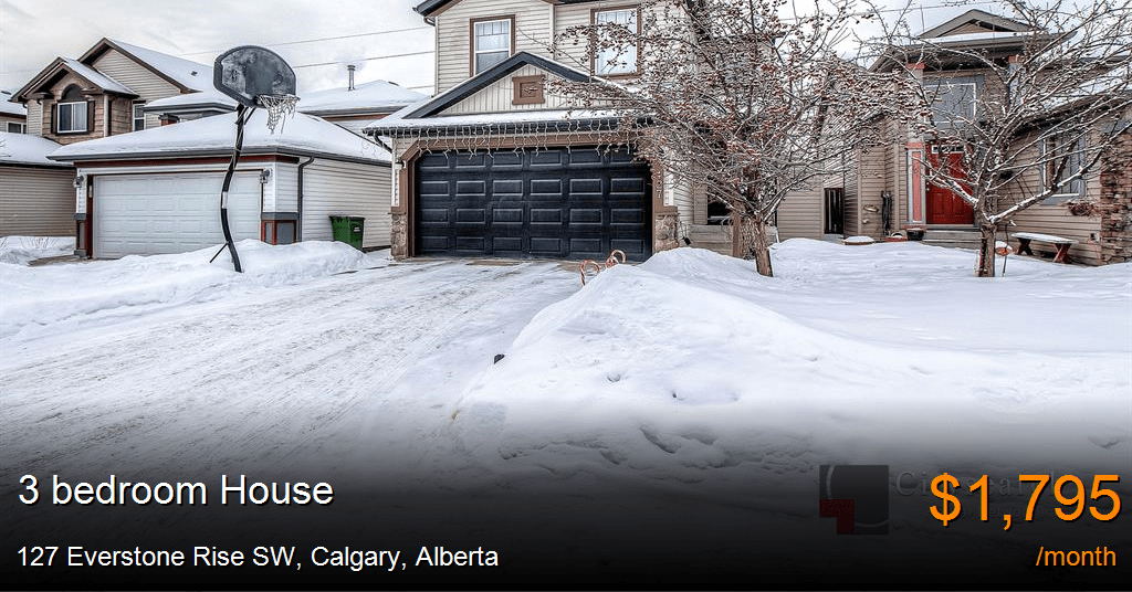 127 Everstone Rise SW, Calgary House for Rent