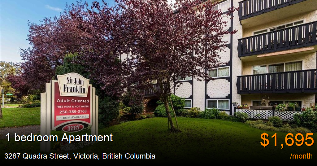 3287 Quadra Street, Victoria Apartment for Rent