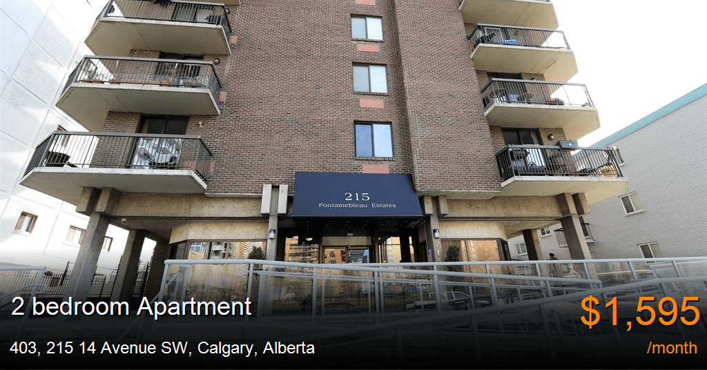 403, 215 14 Avenue SW, Calgary Apartment for Rent