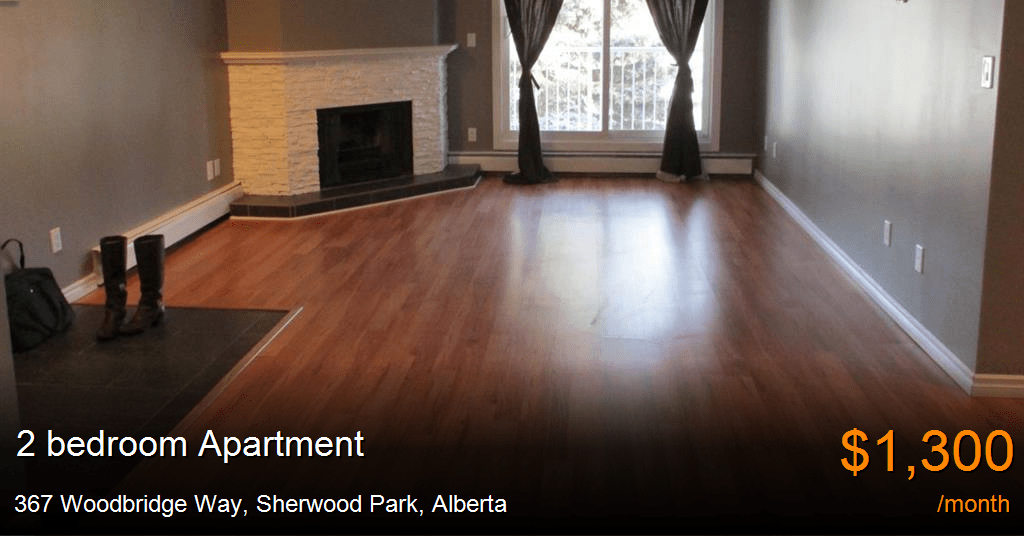 367 woodbridge way, sherwood park Apartment for Rent