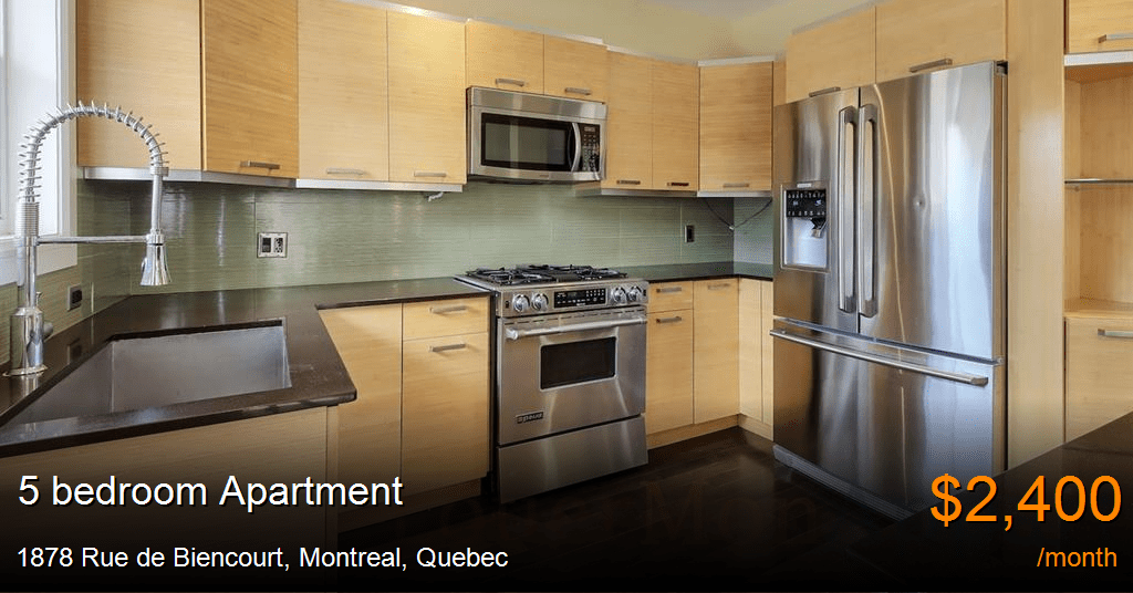 1878 Rue de Biencourt, Montreal Apartment for Rent B170363