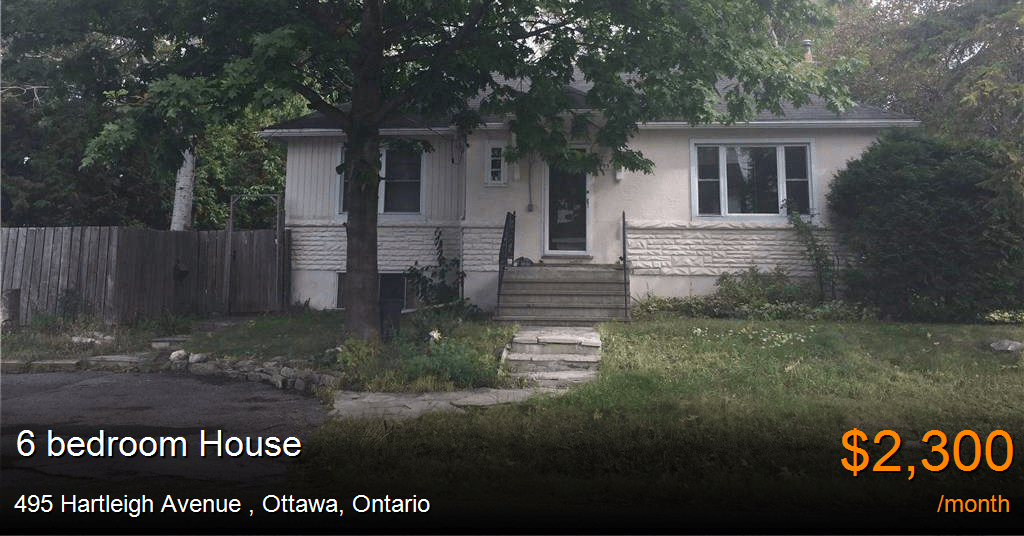 495 hartleigh avenue, ottawa House for Rent