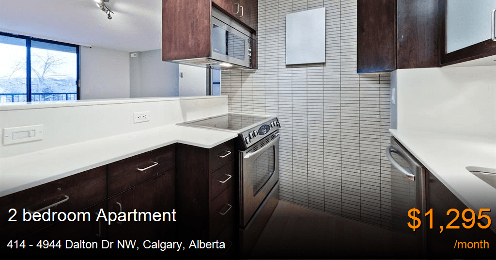 414 4944 dalton dr nw, calgary Apartment for Rent