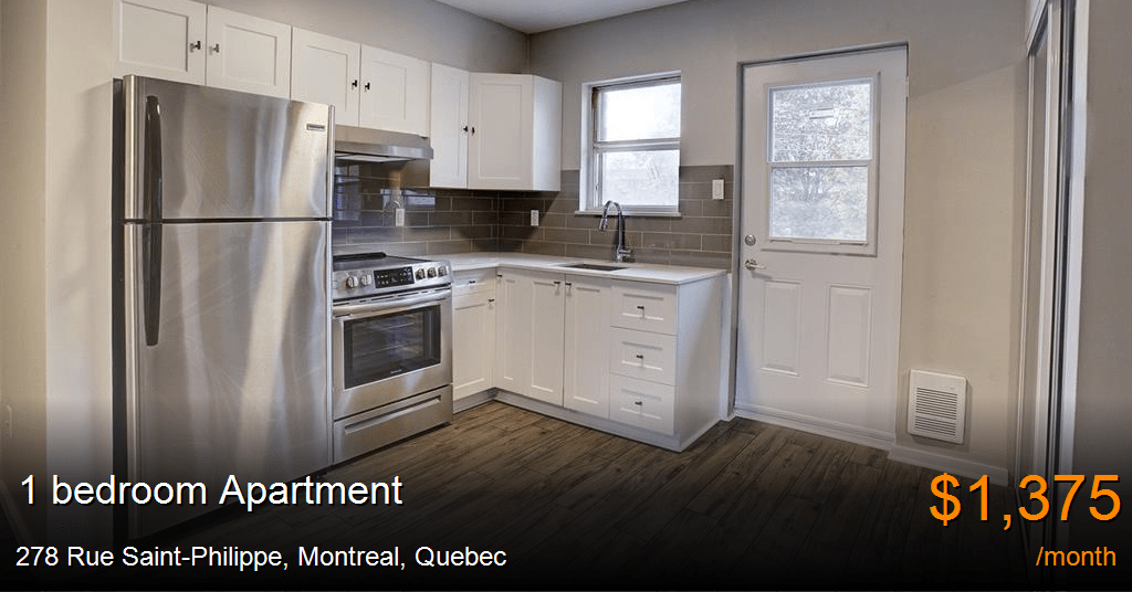 278 rue saintphilippe, montreal Apartment for Rent