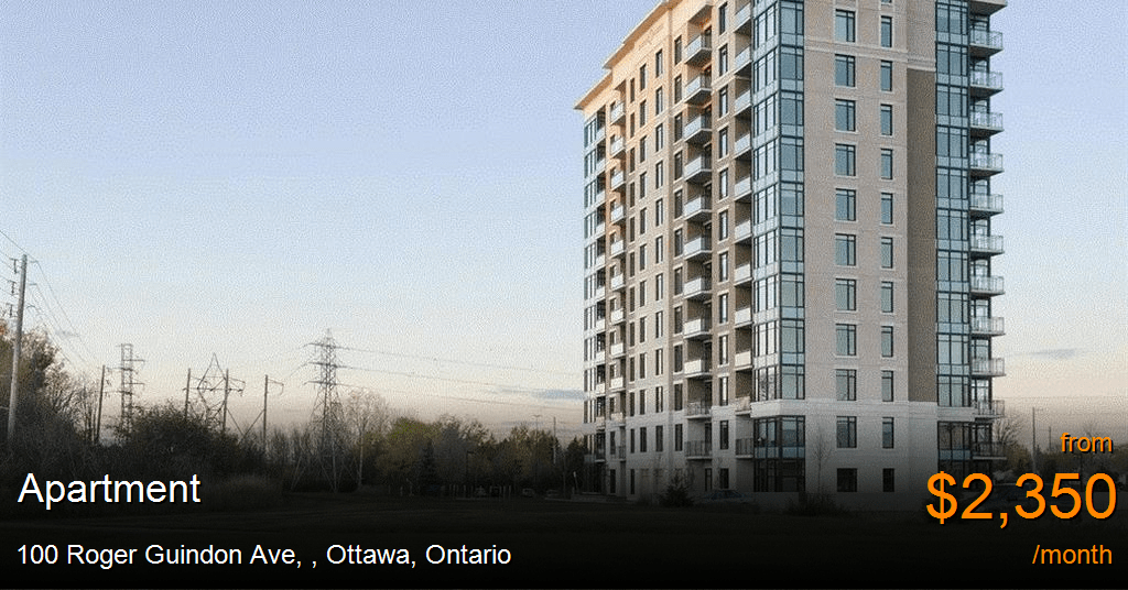 100 roger guindon ave,, ottawa Apartment for Rent