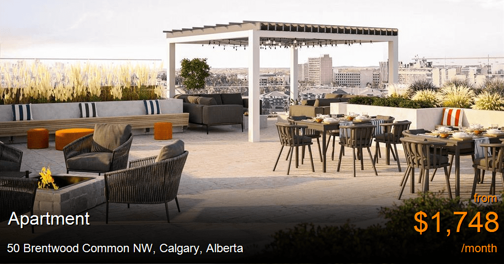50 brentwood common nw, calgary Apartment for Rent