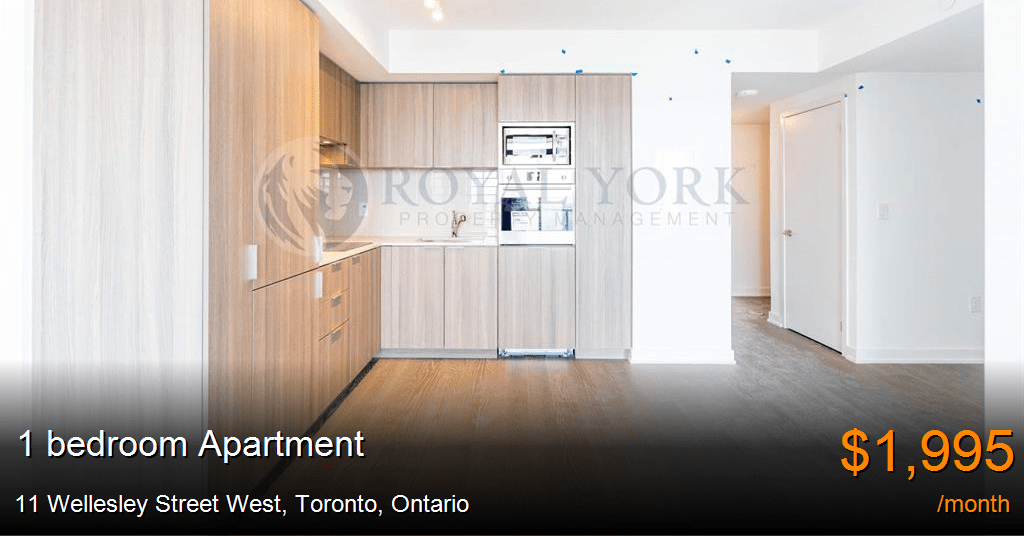 11 wellesley street west, toronto Apartment for Rent