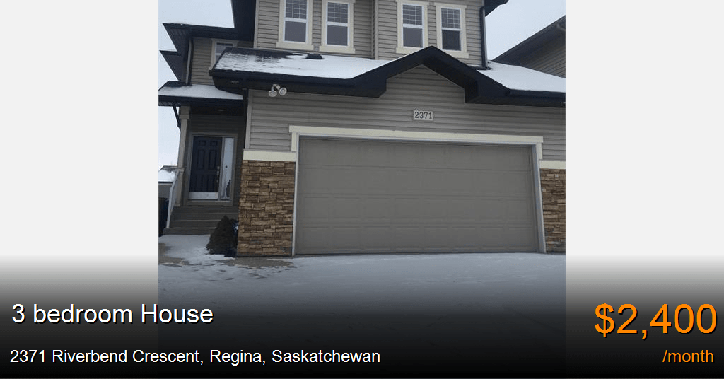 2371 riverbend crescent, regina House for Rent