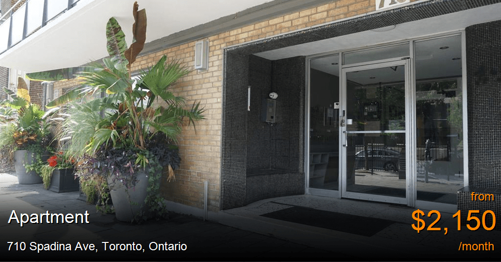 710 spadina ave, toronto Apartment for Rent