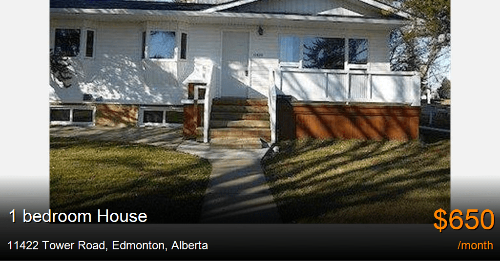 11422 tower road, edmonton House for Rent