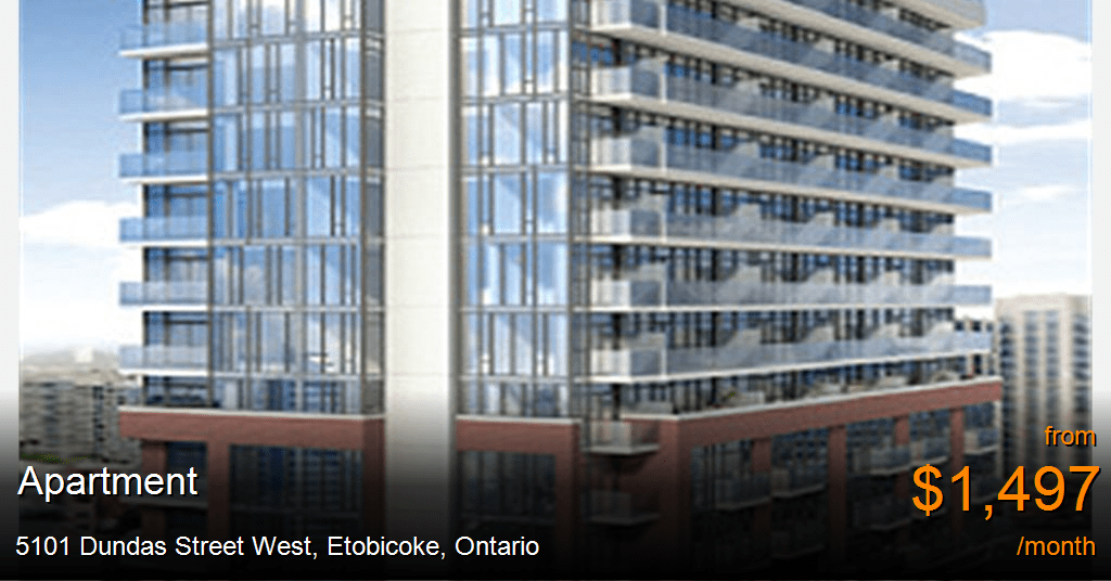5101 dundas street west, etobicoke Apartment for Rent