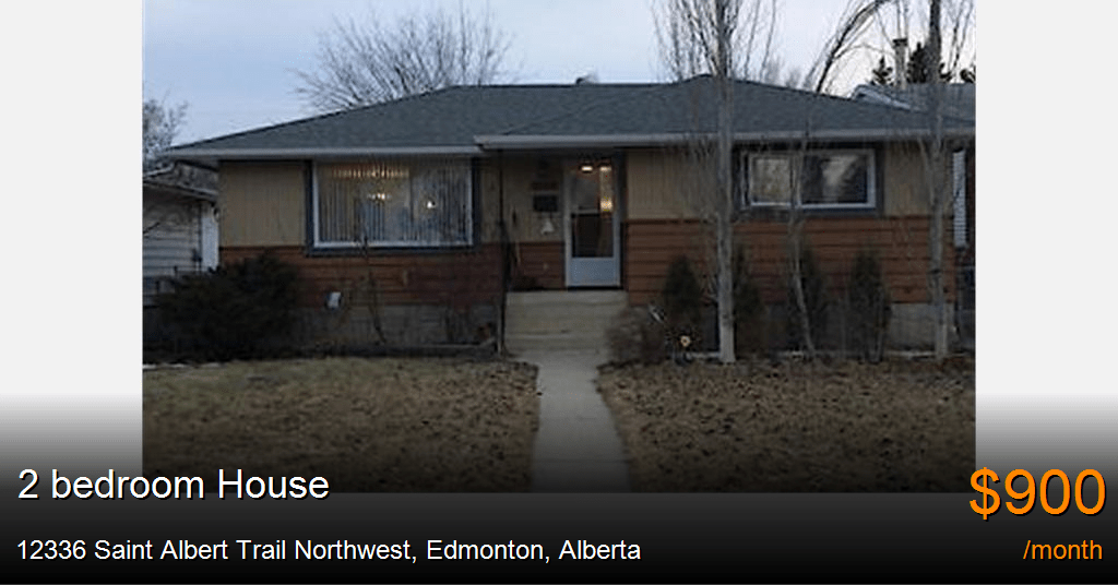 12336 saint albert trail northwest, edmonton House for Rent