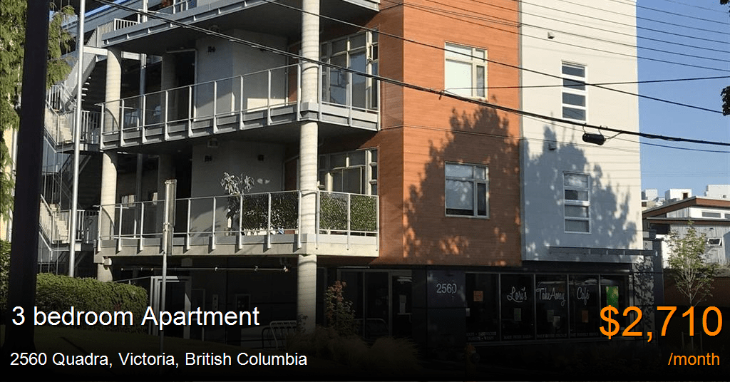 2560 quadra, victoria Apartment for Rent