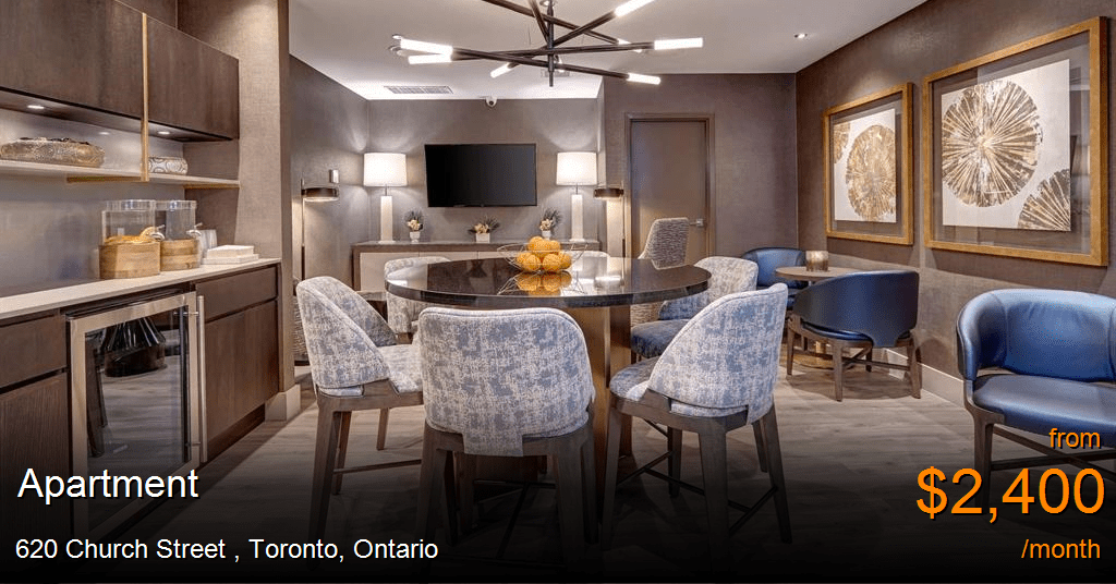 620 church street, toronto Apartment for Rent